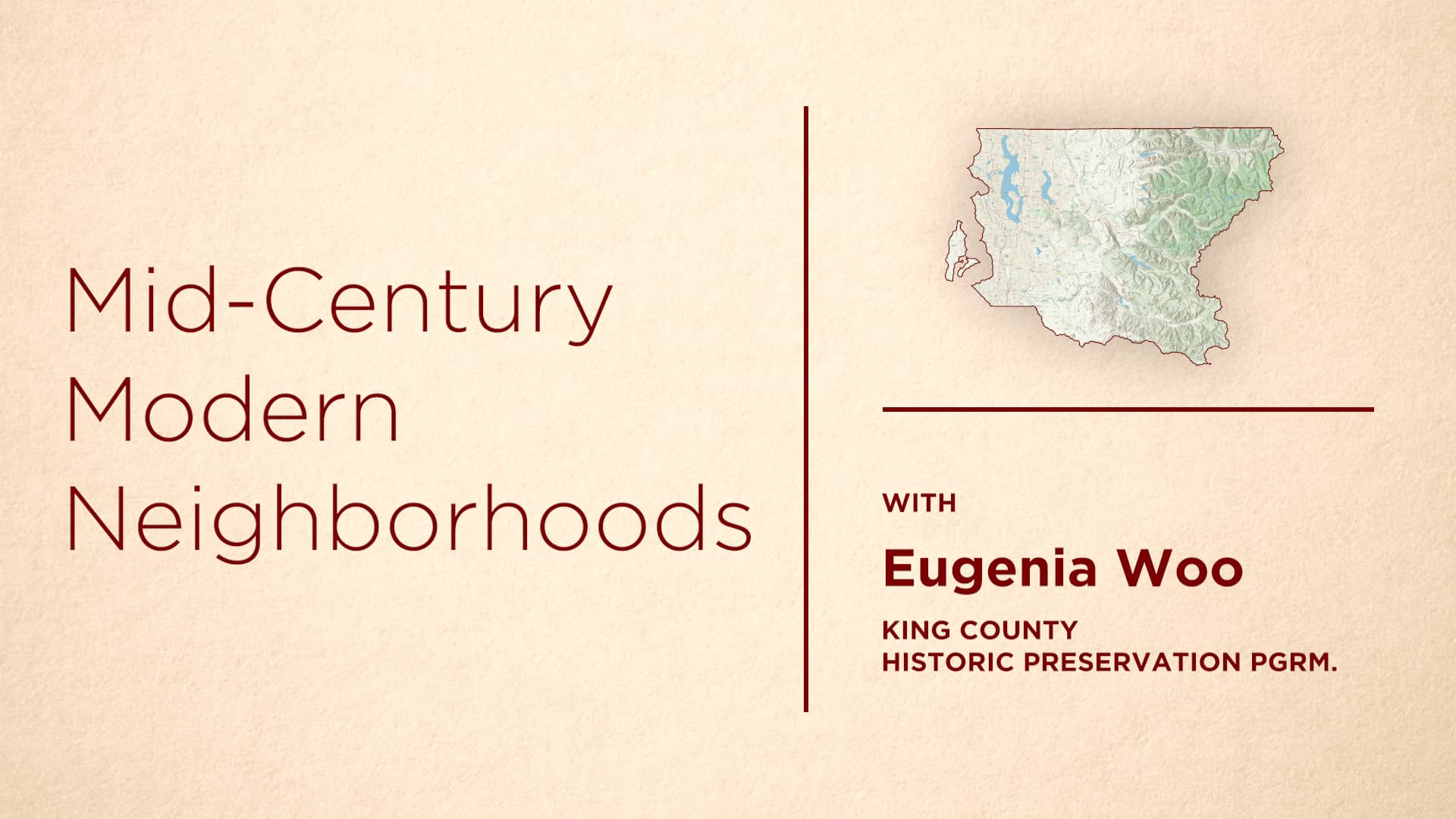 MidCentury Modern Neighborhoods Historic Preservation Program on Vimeo