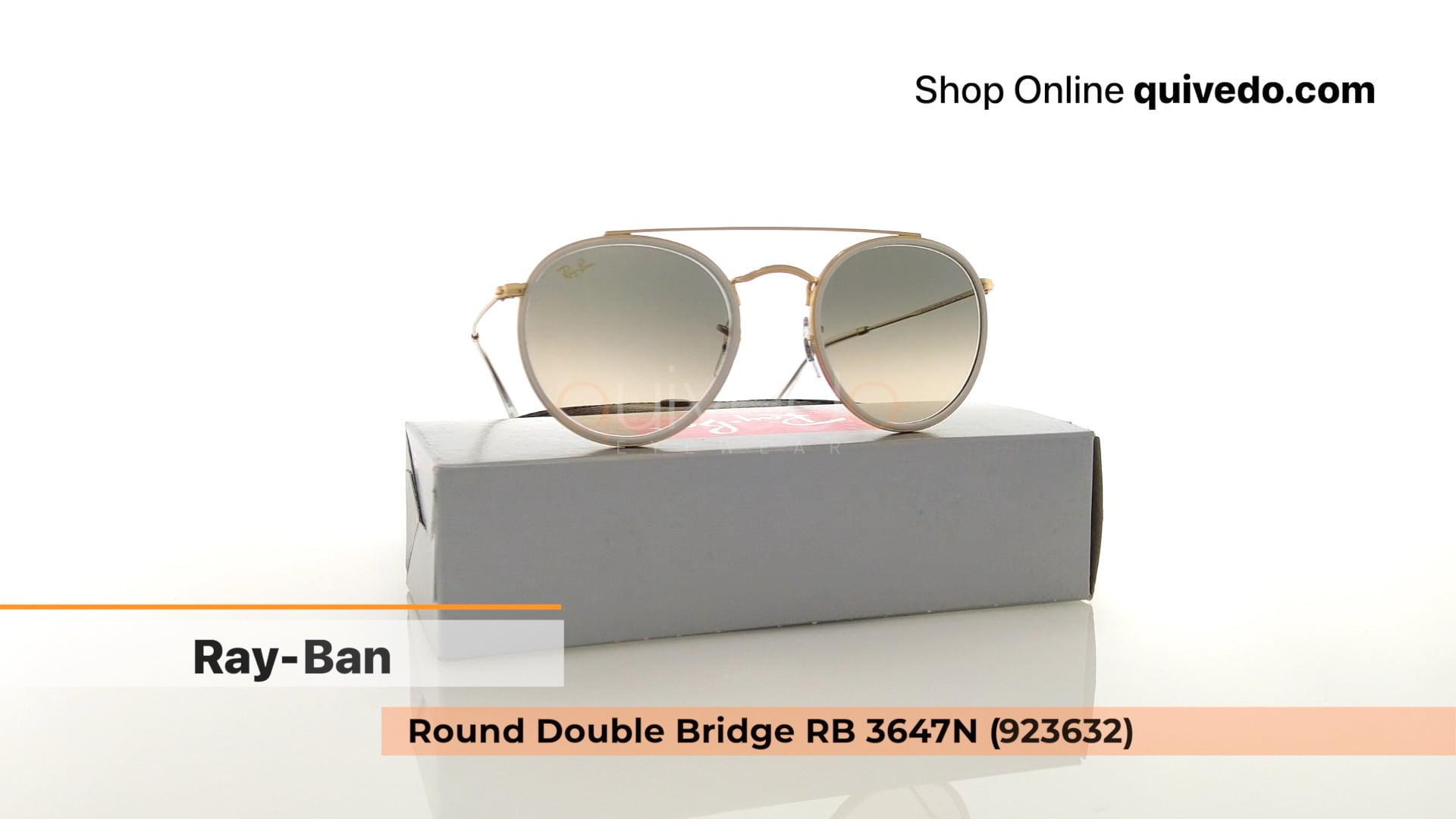 Ray-Ban Round Double Bridge RB 3647N (923632)