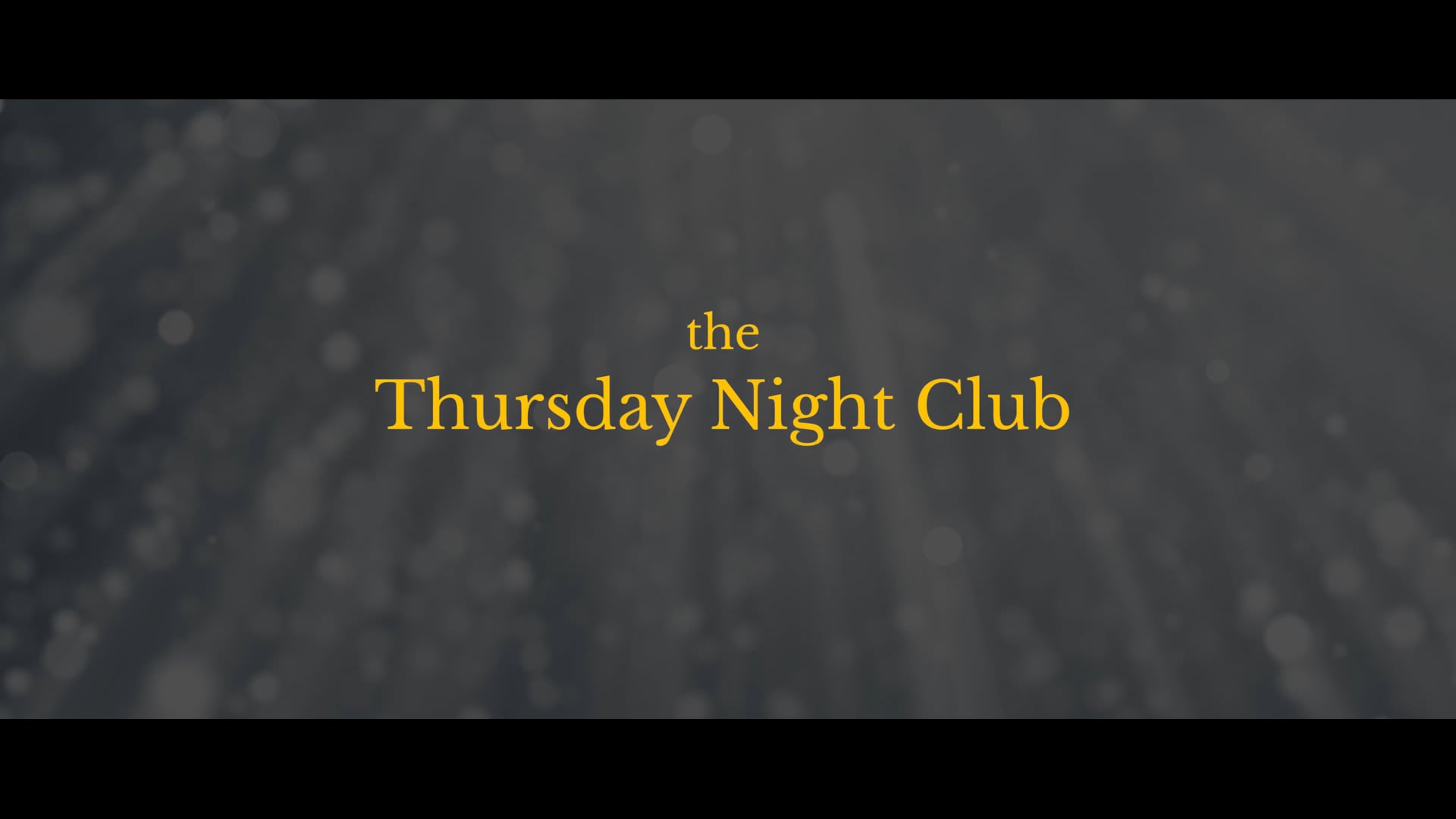 The Thursday Night Club (Story Plant Entertainment © 2022)