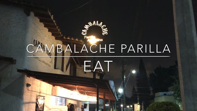 Medellin - Cambalache Parilla