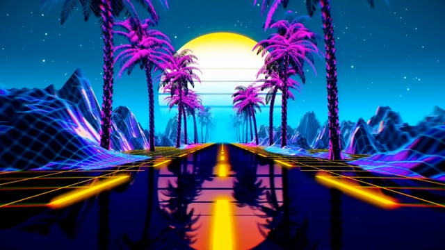 Palm Trees Sunset Summer - Free video on Pixabay