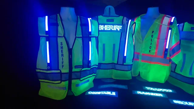 Led safety jacket best sale