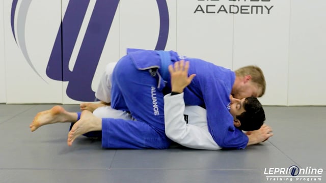 Tips From Fundamentals: Half Guard Escape to Knee Shield to Scissor Sweep to Mount to Ezekiel Choke