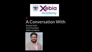 TechTalks Video: A conversation with Brijesh Kohli, Vice President, Xebia Academy