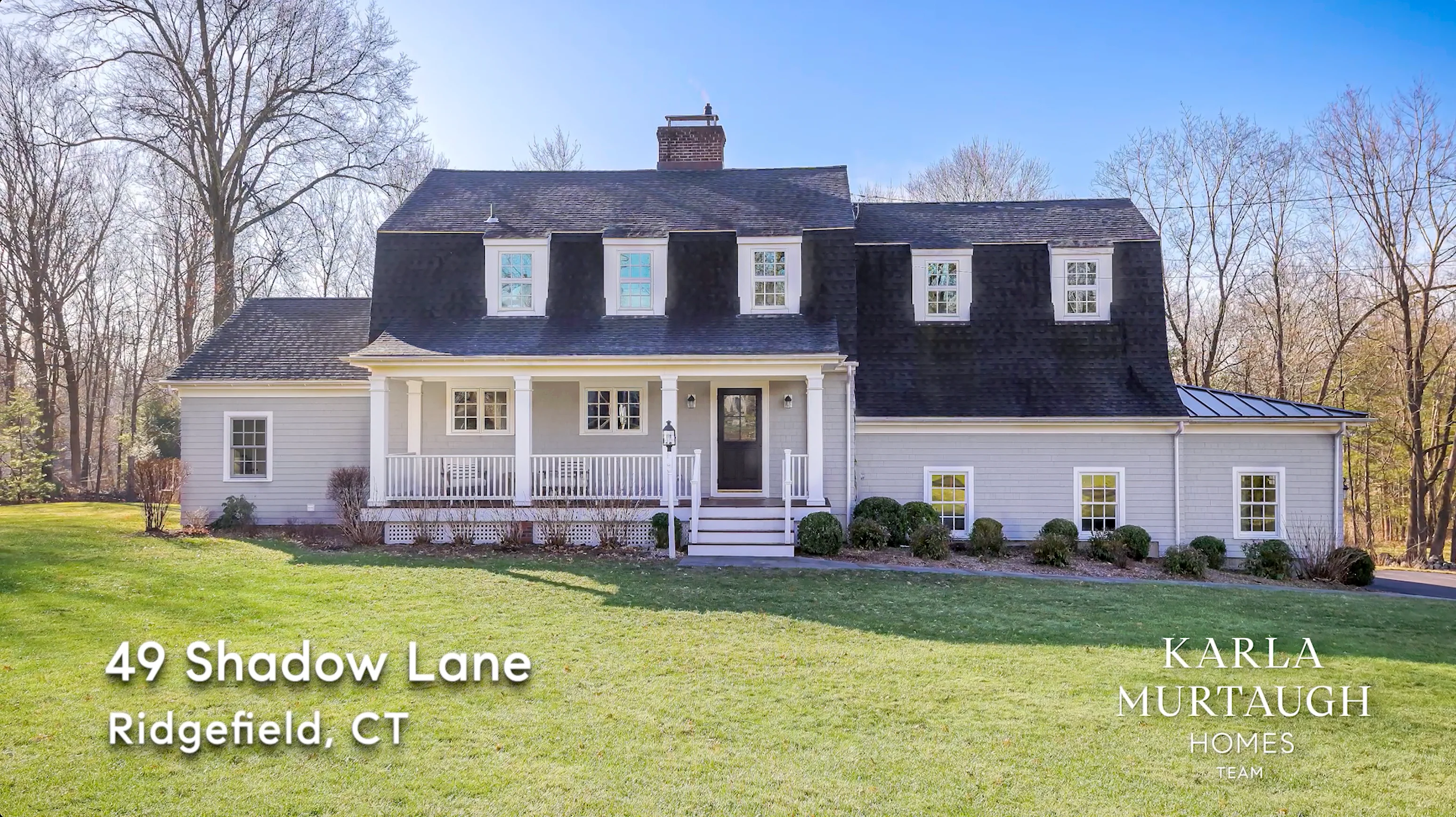 Stylish Updated Dutch Colonial In Great Neighborhood at 49 Shadow Ln,  Ridgefield