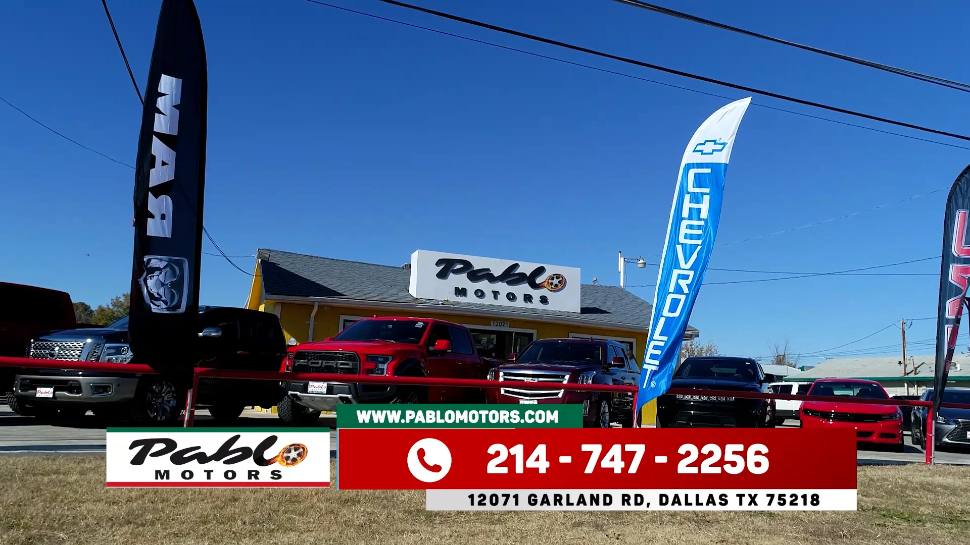 PABLO MOTORS INFOMERCIAL on Vimeo