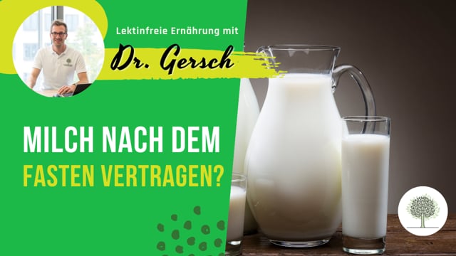 Milchunverträglichkeit: Hat man durch Fasten eine Chance, später Milch wieder zu vertragen? 