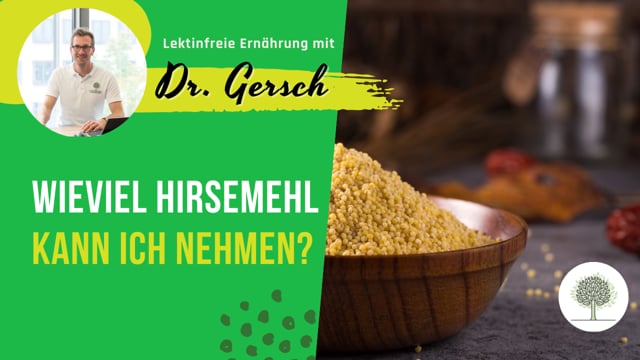 Kann ich den Anteil an Hirsemehl im lektinfreien Brot erhöhen?