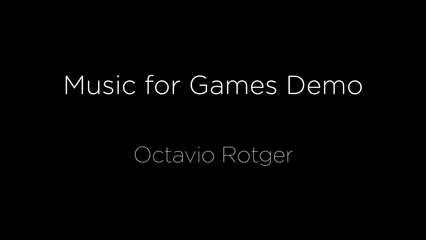 Music for Games Demo on Vimeo