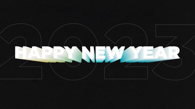 Happy New Year // 01.01.2023