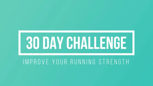 Power Up Your Run: Join Our 30-Day Strength Challenge!
