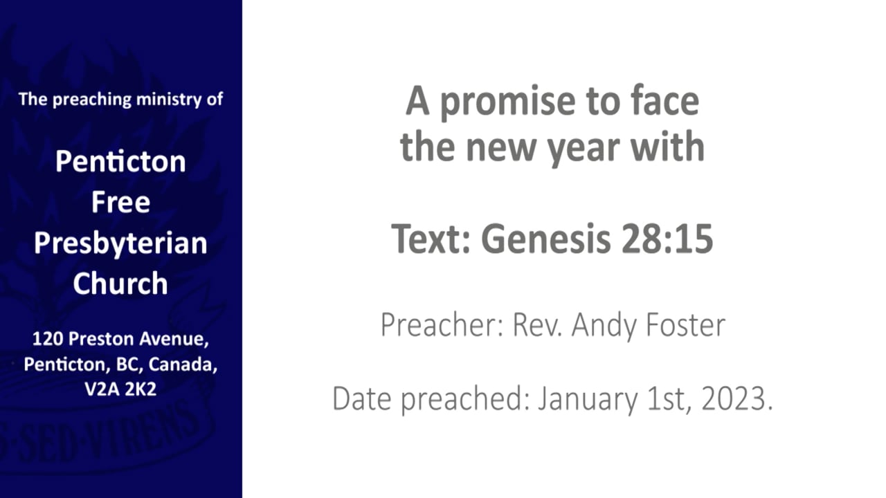 A promise to face the new year with