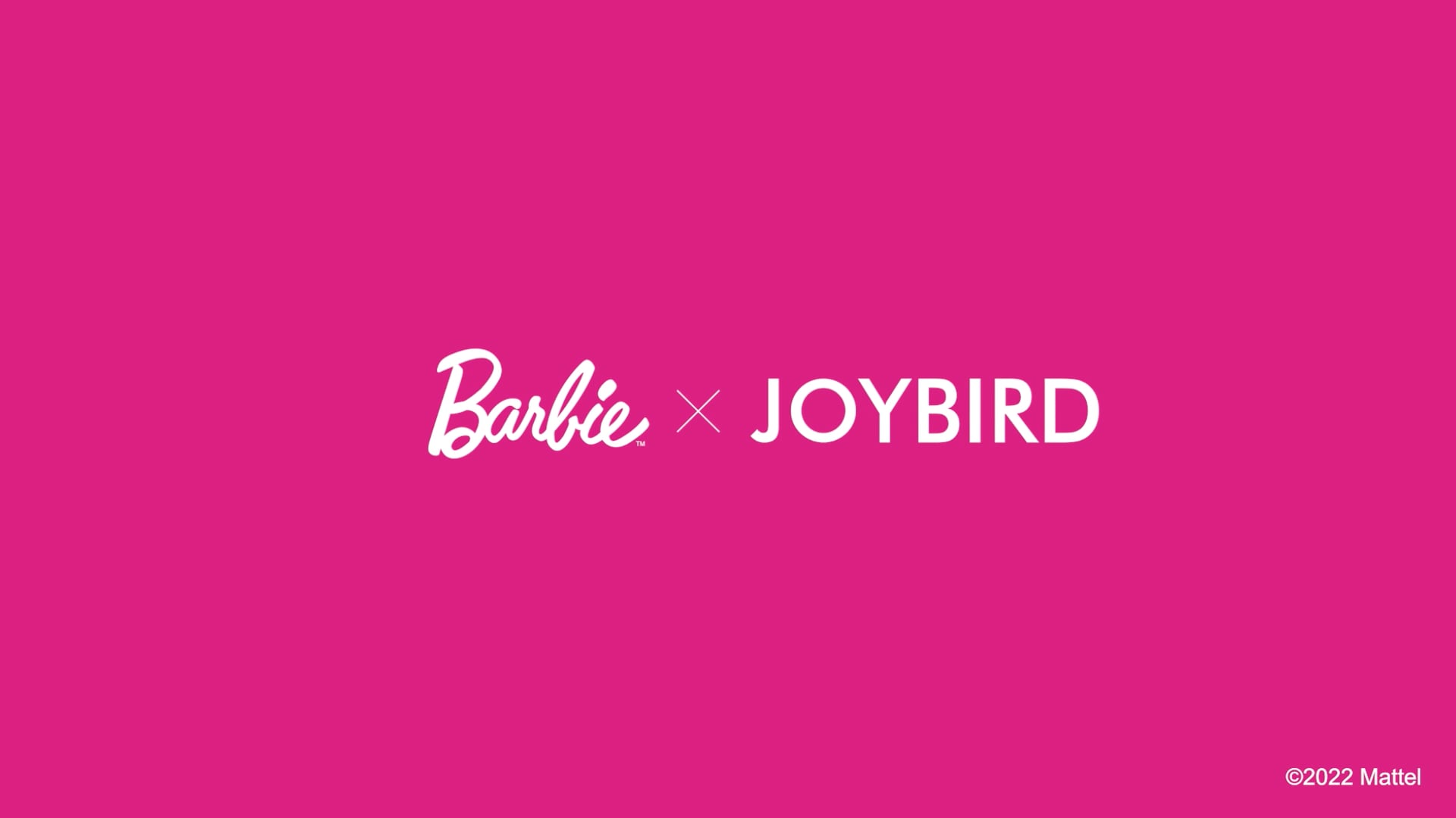 Barbie x Joybird Collab