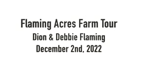Winter at Flaming Acres Farm