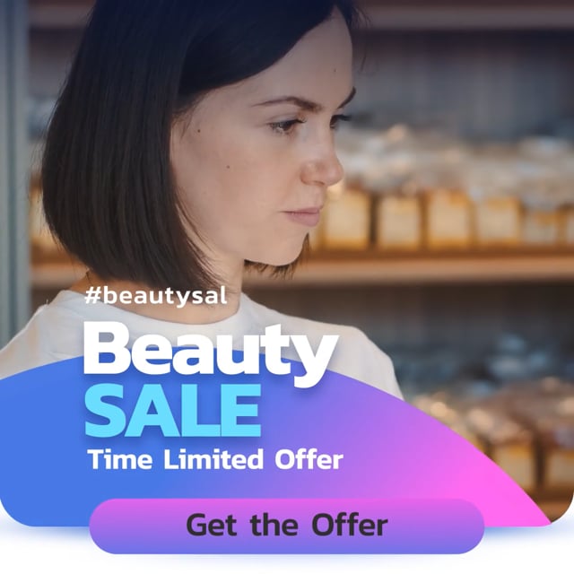 Beauty Sale Animated Post