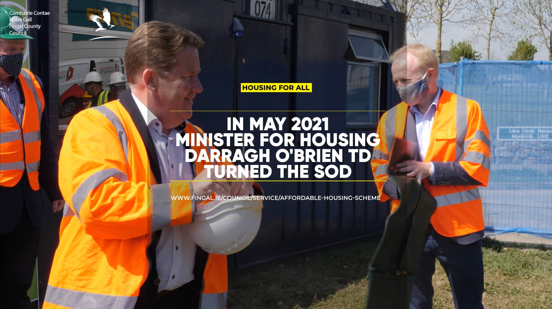 Fingal County Council Affordable Housing Scheme at Dun Emer in Lusk on