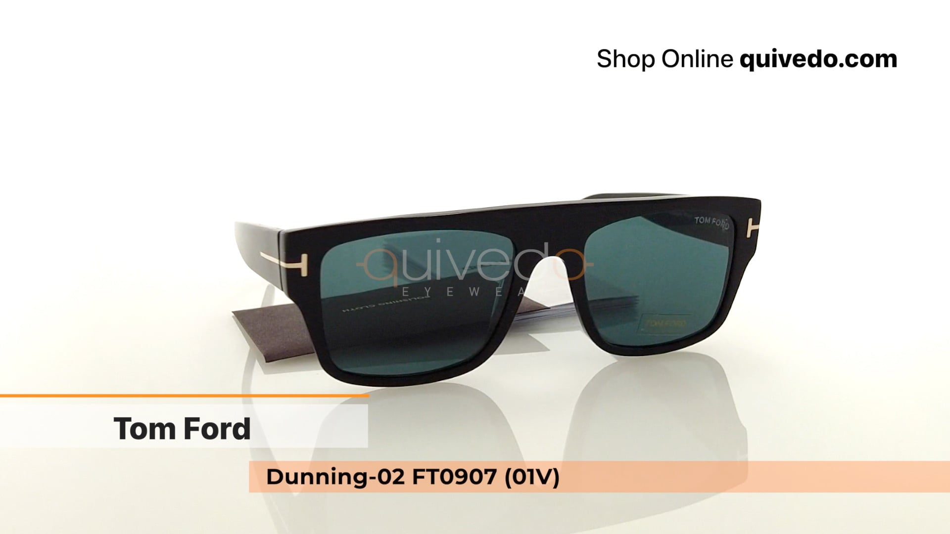 Tom Ford Dunning-02 FT0907 (01V)