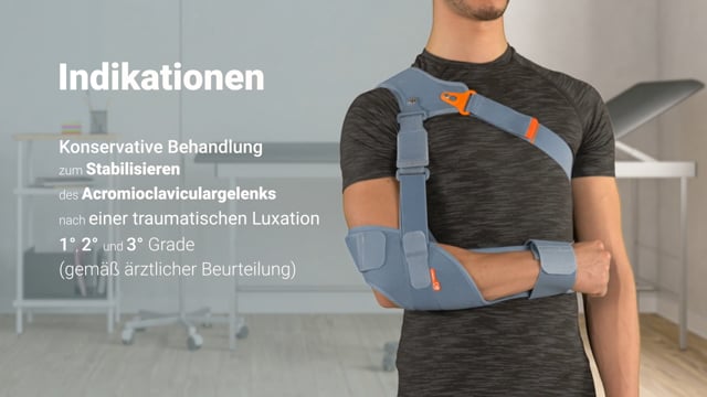 Acromion 2.0 - Orthèse pour luxation de l'articulation acromio-claviculaire