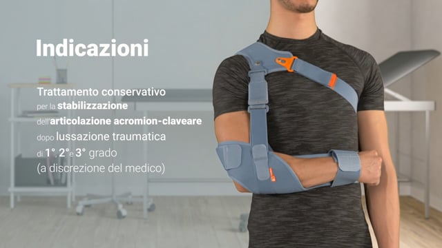 Acromion 2.0 - Tutore per lussazione dell'articolazione acromion-claveare