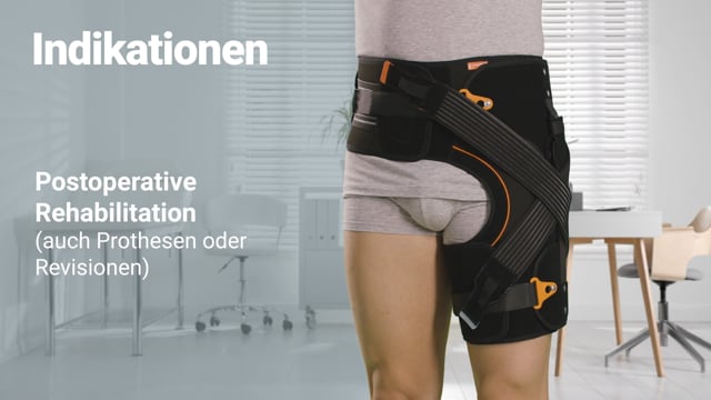 Hipocross - Orthese für das Hüftgelenk und bei Coxalgie