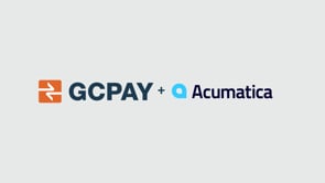 GCPay - Acumatica Integration - Marketplace | Acumatica Cloud ERP