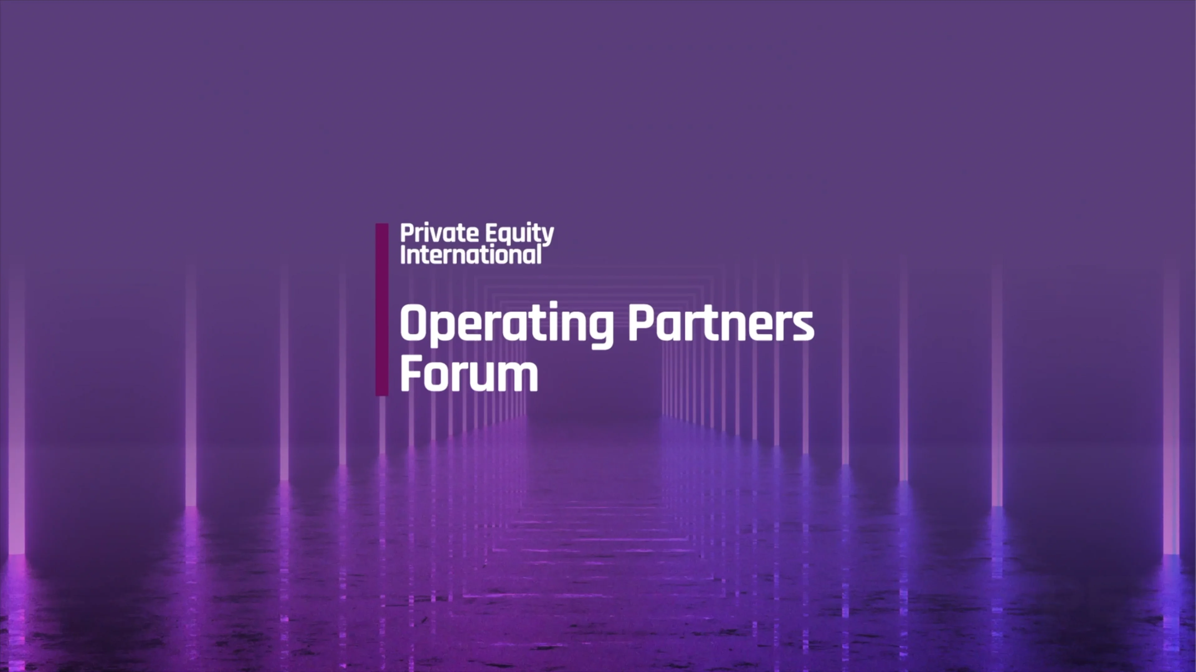 PEI Operating Partners Forum Networking Highlights on Vimeo