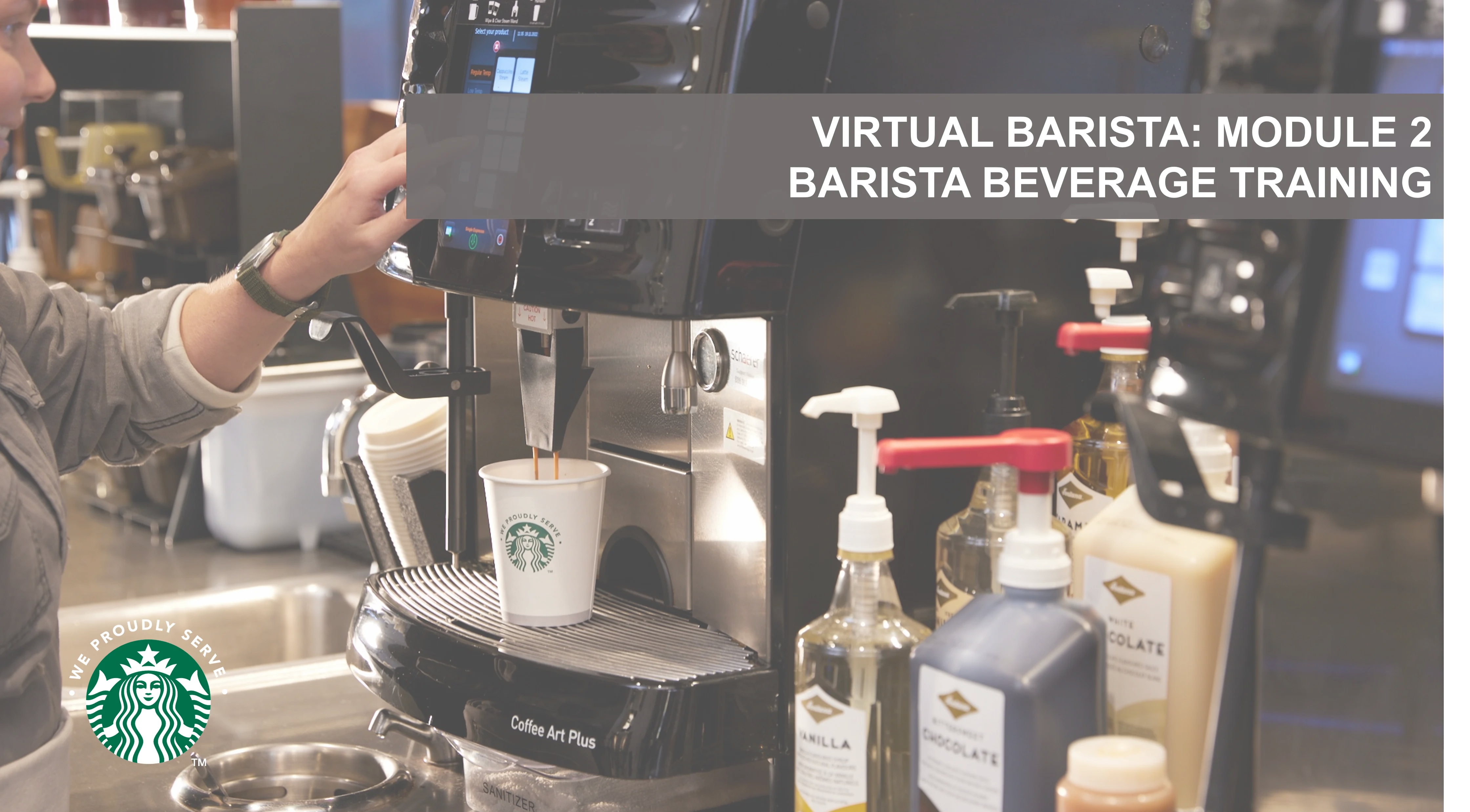 We Proudly Serve Starbucks  Nestlé Coffee Partners Solutions Lab