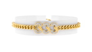 10 ct. t.w. Diamond 333 Angel Number Bracelet in 18kt Gold Over Sterling
