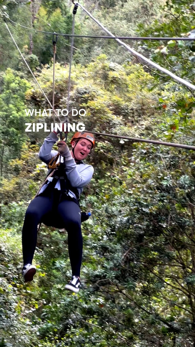 Ziplining