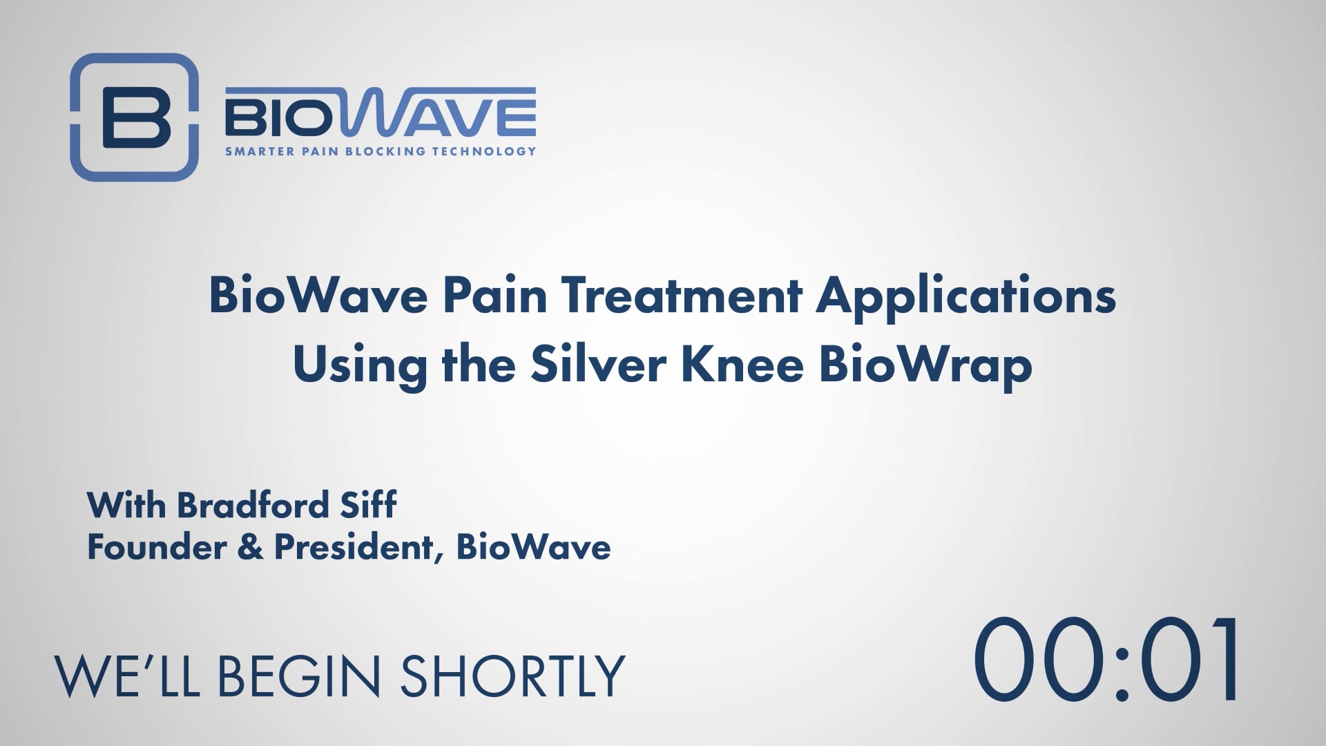 10 - BioWave Pain Treatment Applications Using The Silver Knee BioWrap ...