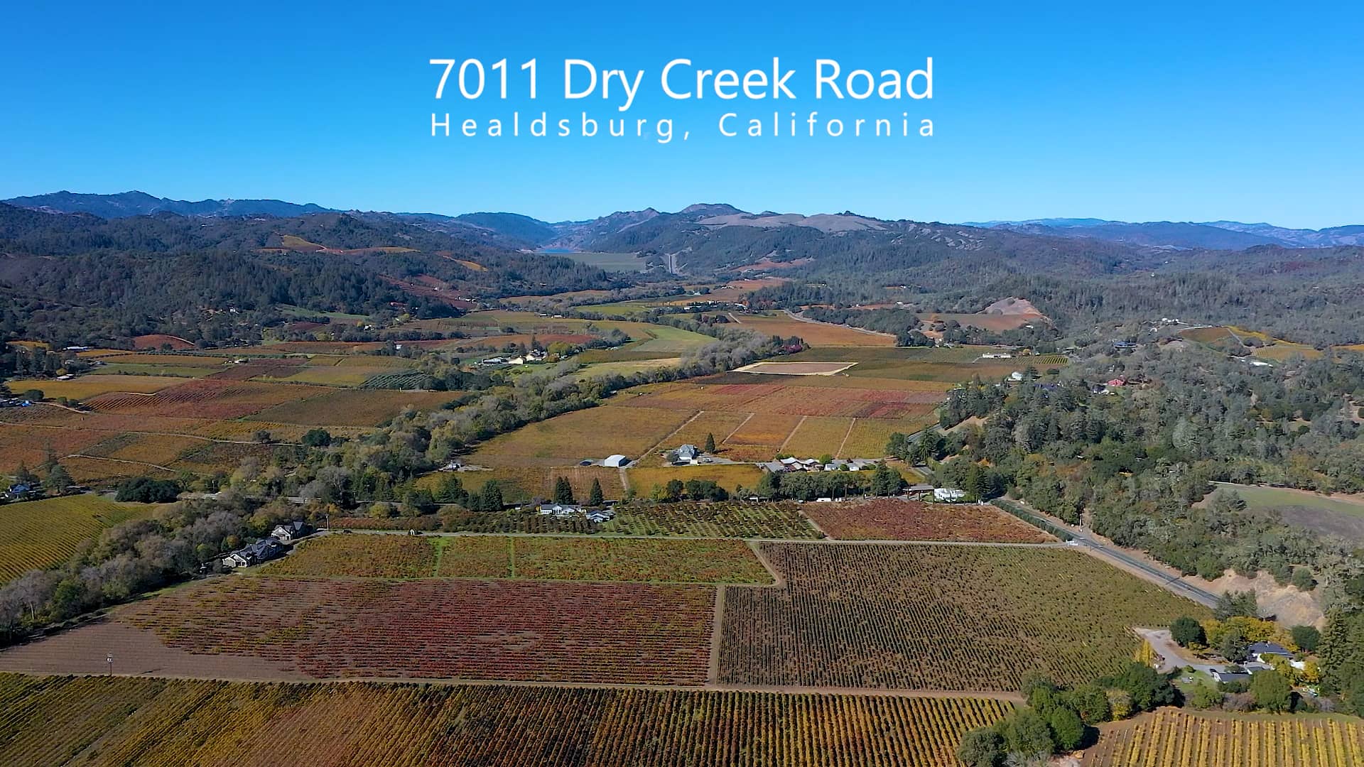 7011 Dry Creek Road Healdsburg,CA Sonoma Realty Group on Vimeo