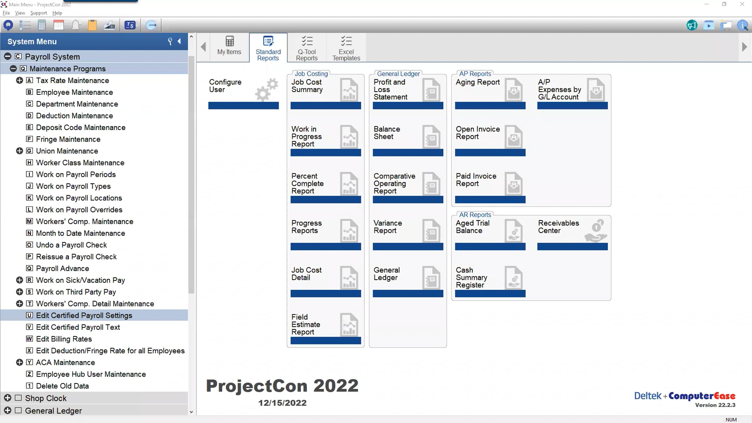ABC's of Reporting Options within Deltek ComputerEase | Videos & Movies ...