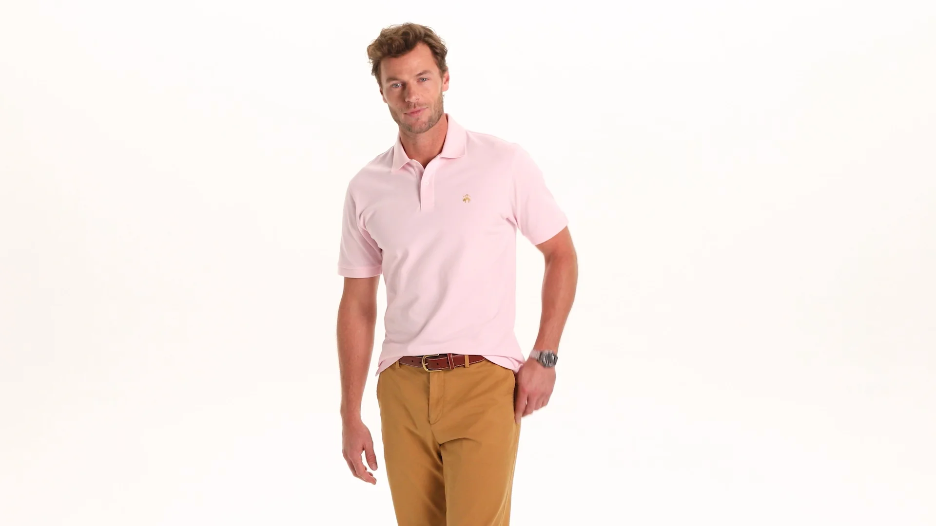 Custom Embroidered - Brooks Brothers© Pima Cotton Pique Polo BB18200