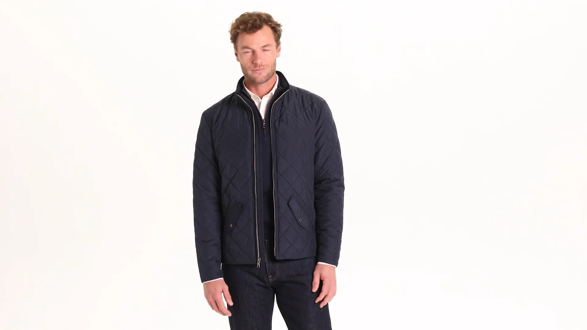 Custom Embroidered - Brooks Brothers© Quilted Jacket BB18600