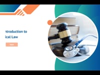 Basics of Medical Law