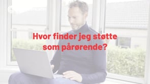 Hvor finder jeg støtte som pårørende?