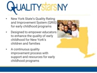 6 - QUALITYstartsNY - New York's Quality Rating and Improvement System