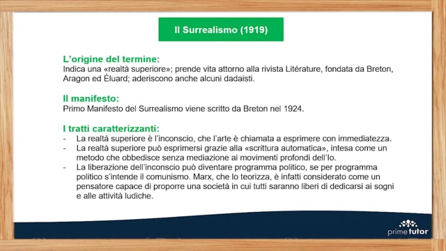 Icona lezione ITA_056	Simbolismo e avanguardie