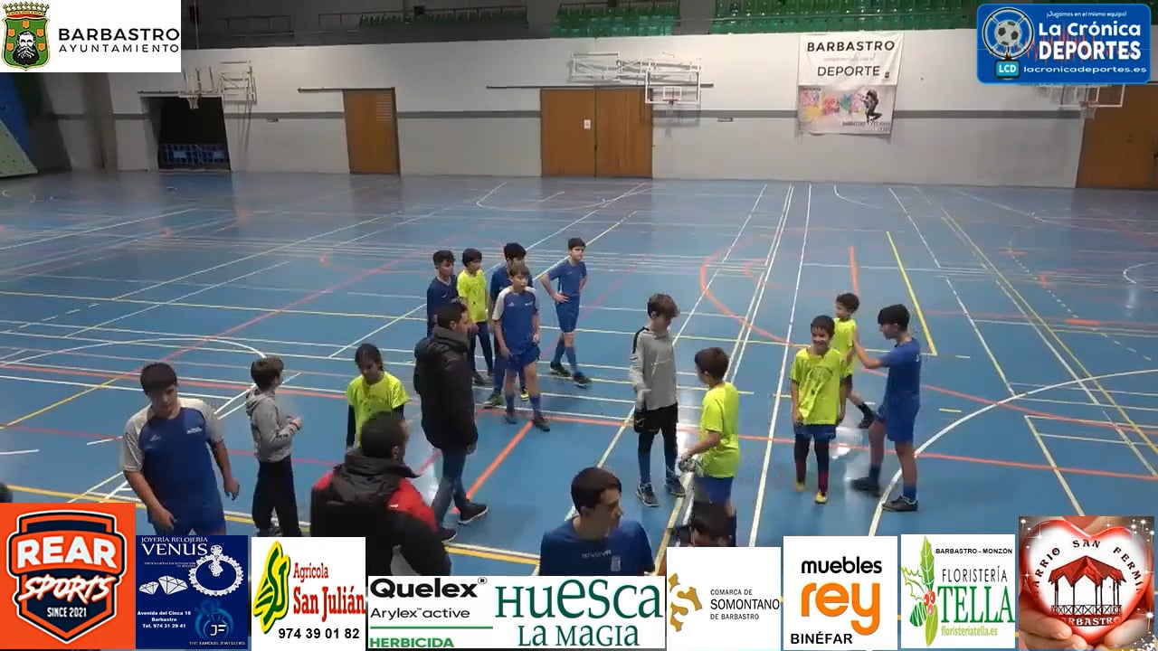 ELIMINATORIAS DE LA SEGUNDA JORNADA - OPEN DE FÚTBOL TORNEO DE REYES (Iniciativa del Barrio San Fermín de Barbastro y Organizado por Rear Sports)