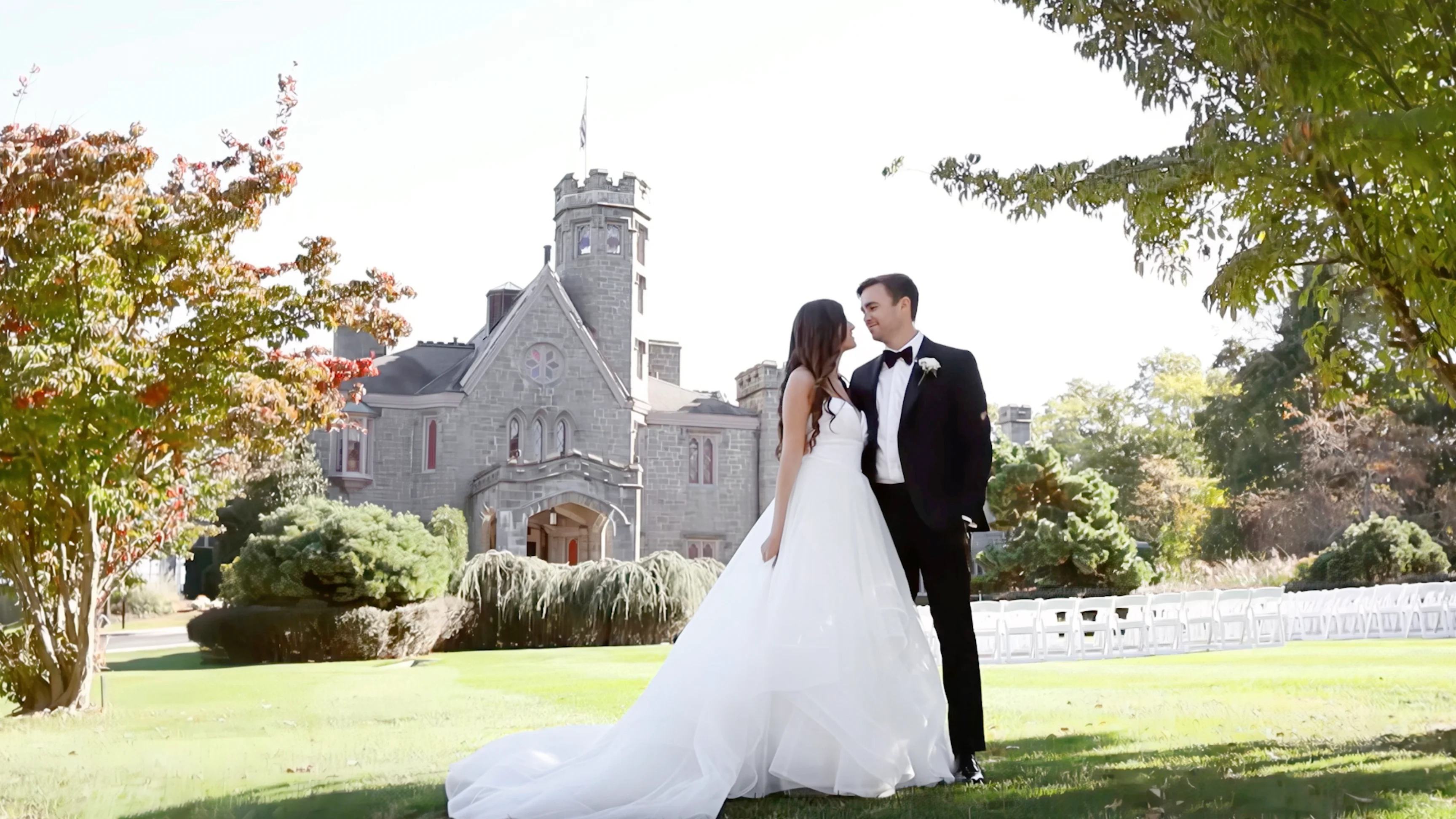 Fairytale Wedding at Whitby Castle in Westchester - Lin Pernille