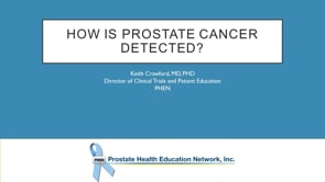 How is Prostate Cancer Detected?