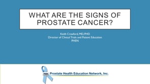 What are the Signs of Prostate Cancer?