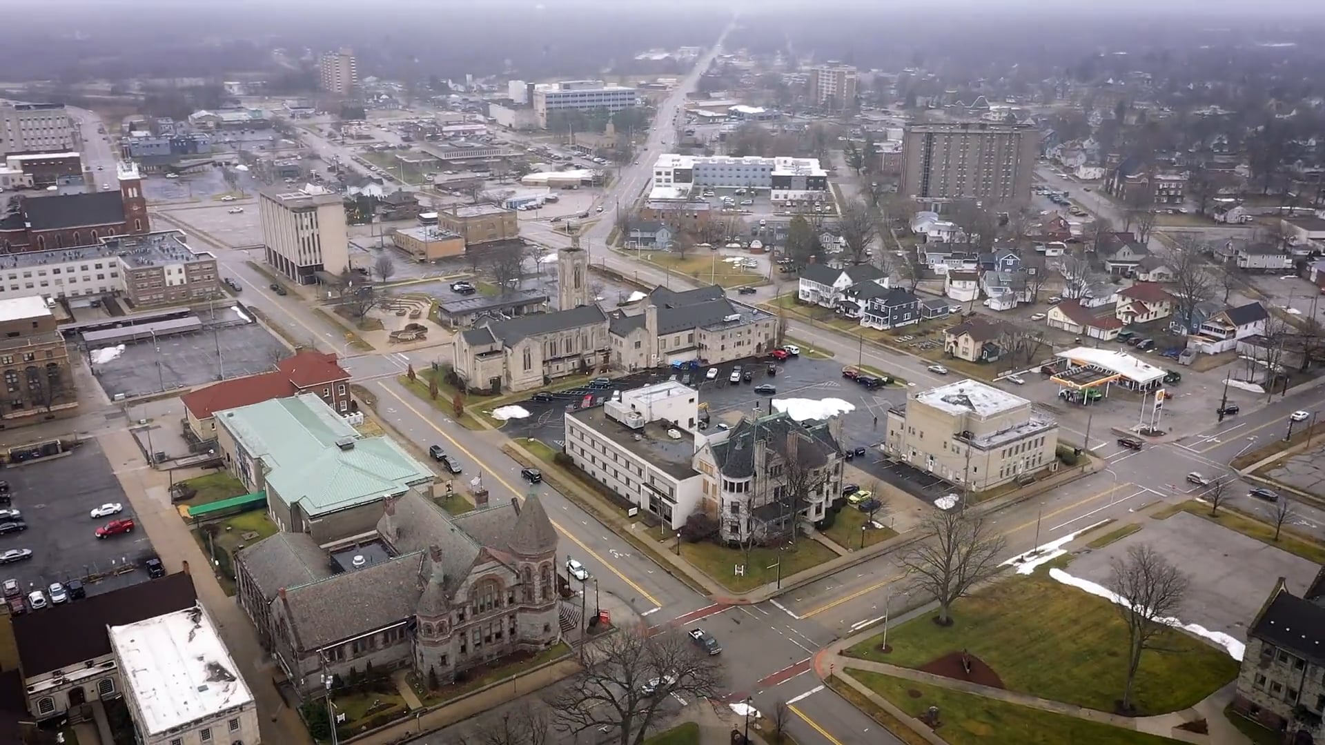 Torrent House Drone Video