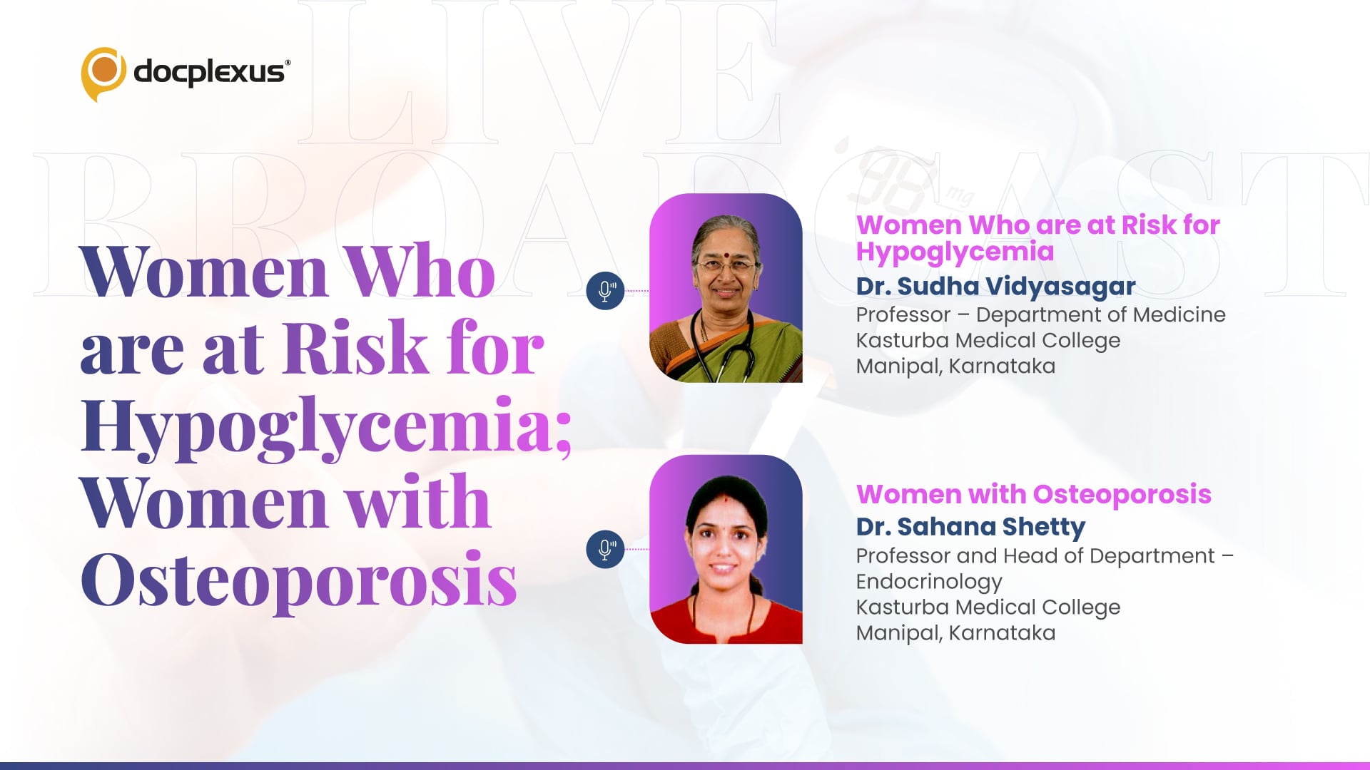 Women Who are at Risk for Hypoglycemia | Women with Osteoporosis