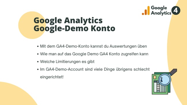 Google Analytics Google-Demo Konto
