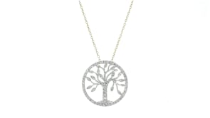 75 ct. t.w. Diamond Tree of Life Pendant Necklace in 14kt Yellow Gold