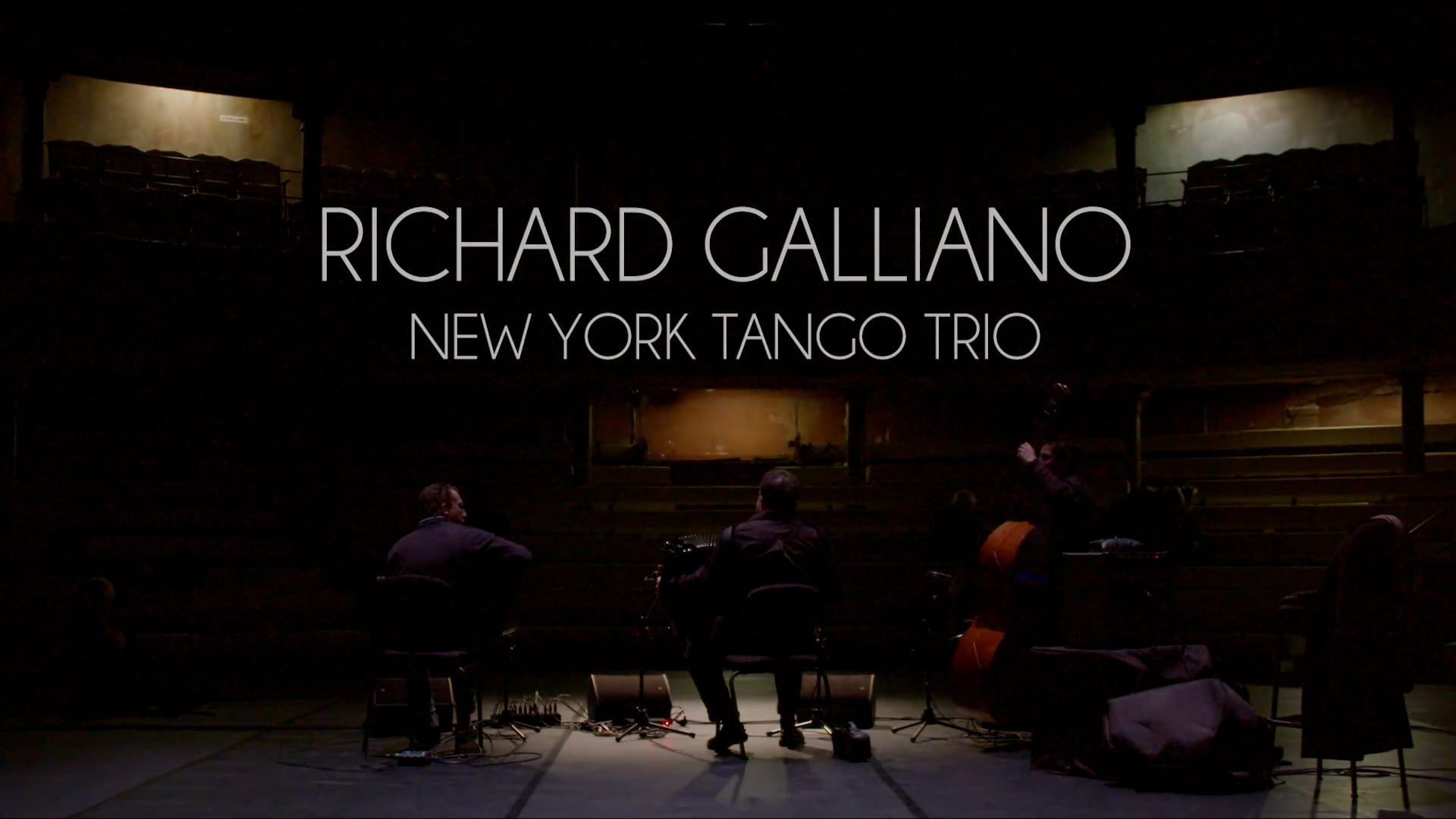 Richard Galliano • New York Tango Trio • Teaser au Théâtre des Bouffes du Nord