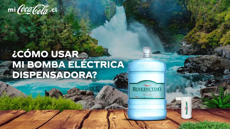 Bomba dispensadora de agua manual