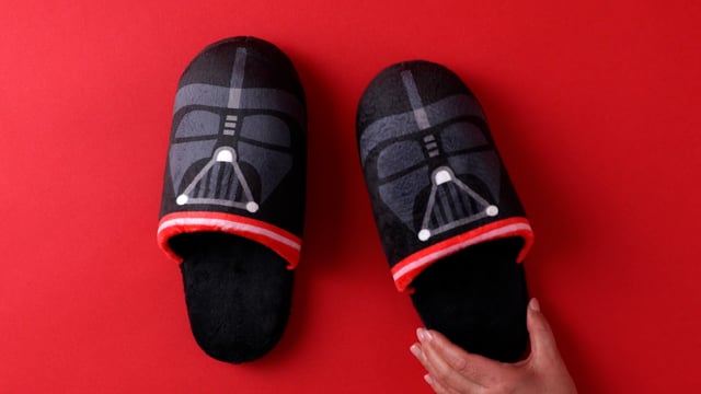 Mens darth best sale vader slippers