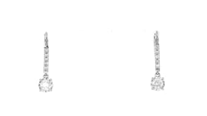 50 ct. t.w. Diamond Drop Earrings in 14kt White Gold